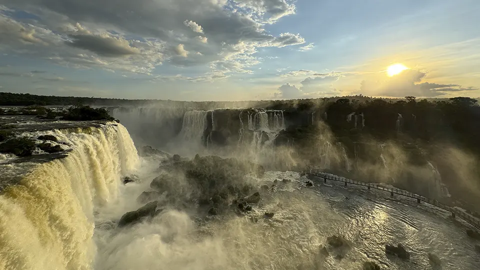 Cataratas eleita uma das principais atrações do mundo