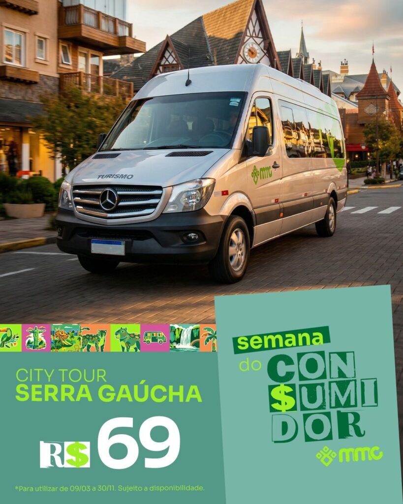 Semana do Consumidor da MMC Turismo: ofertas em passeios incríveis com transporte incluso