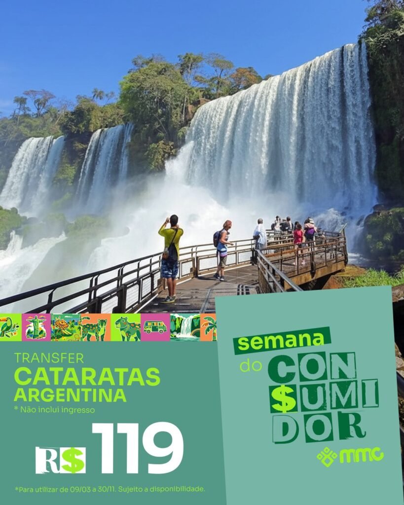 Semana do Consumidor da MMC Turismo: ofertas em passeios incríveis com transporte incluso