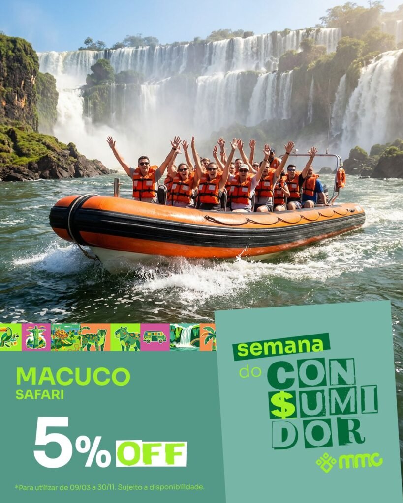 Semana do Consumidor da MMC Turismo: ofertas em passeios incríveis com transporte incluso