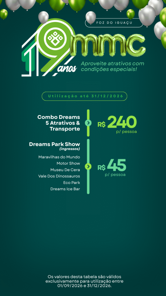 MMC Turismo: 19 anos de histórias e viagens
