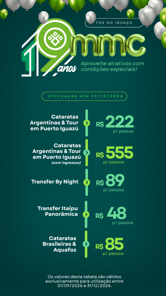 MMC Turismo: 19 anos de histórias e viagens