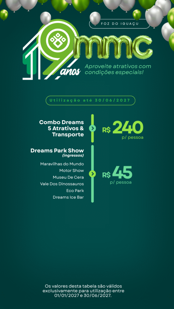 MMC Turismo: 19 anos de histórias e viagens