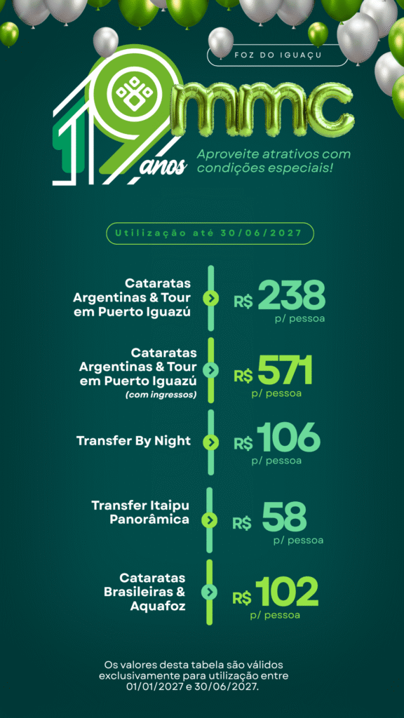 MMC Turismo: 19 anos de histórias e viagens