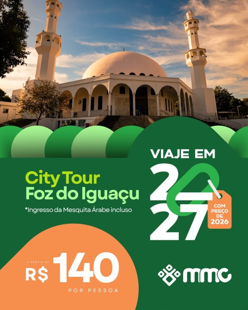 Viaje em 2027 com preço de 2026 com a MMC Turismo