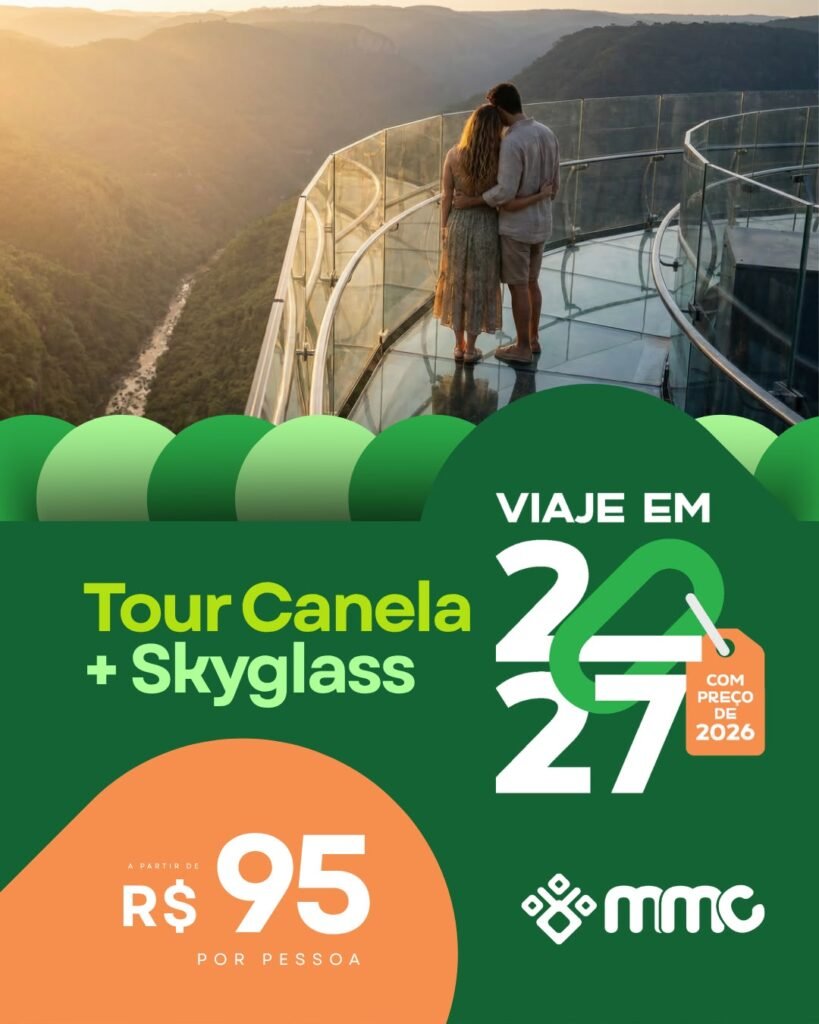 Viaje em 2027 com preço de 2026 com a MMC Turismo